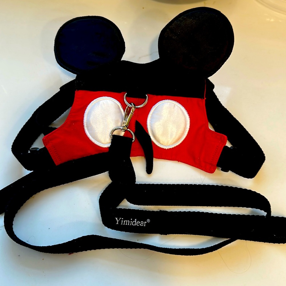 Mickey Mouse Ears Toddler Leash Harness
